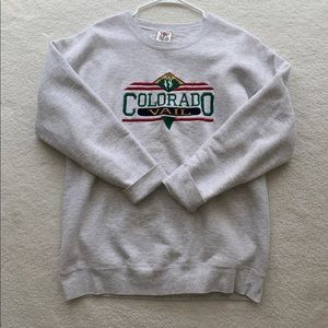 Vintage/Retro - Colorado Vail - Crewneck - Large